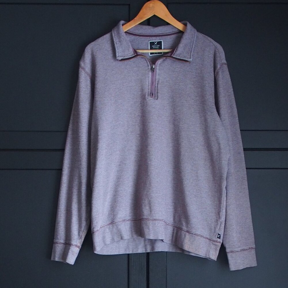 Denver Hayes | Half Zip Sweatshirt, Modern Fit